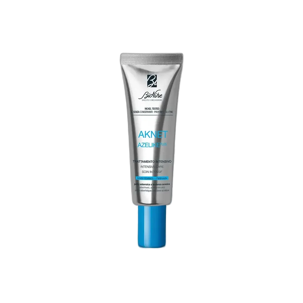 BioNike Aknet Azelike Plus Intensive Care with azelaic acid and retinoid for acne-prone skin and dark spots