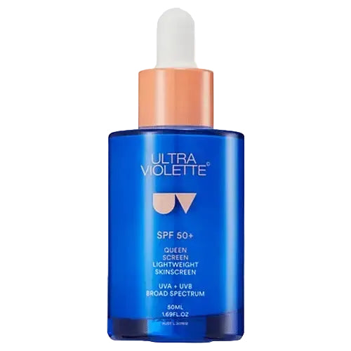 Ultra Violette Queen Screen Lightweight Skinscreen SPF50+ luminising serum sunscreen for glow and hydration