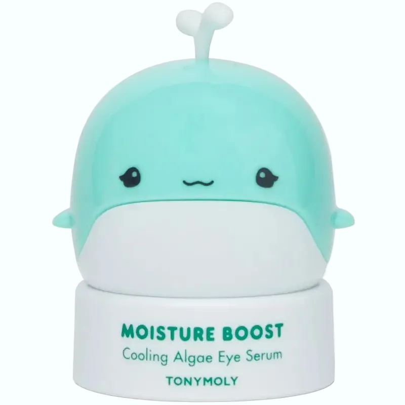 TonyMoly Moisture Boost Cooling Algae Eye Serum for hydration and depuffing around eyes