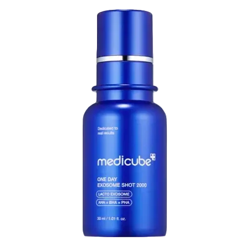 Medicube One Day Zero Exosome Shot 7500 intensive pore-minimizing ampoule for smoother refined skin