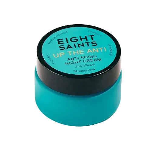 Eight Saints Up The Anti Night Cream with niacinamide and peptides for anti-aging and wrinkle smoothing