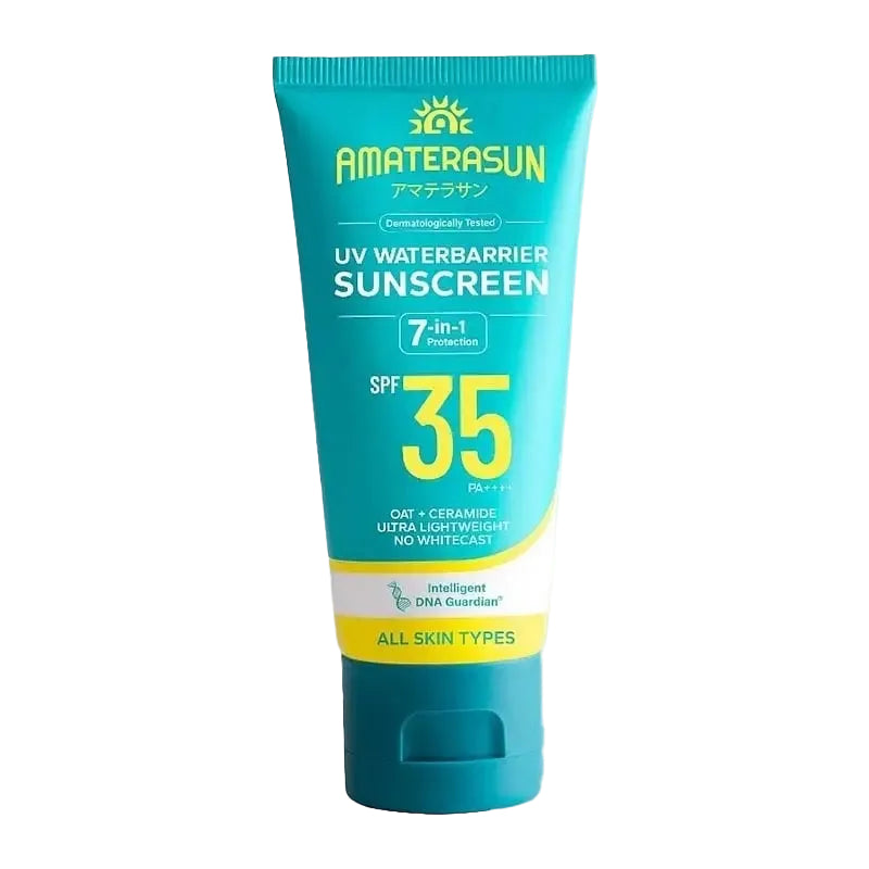 Amaterasun UV Waterbarrier Sunscreen SPF 35 lightweight gel for all skin types barrier protection
