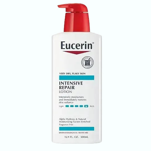 Eucerin Intensive Repair Lotion for very dry skin with urea and Natural Moisturizing Factors
