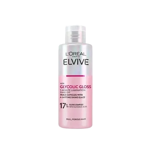 L'Oréal Professionnel Elvive Glycolic Gloss 5 Minute Lamination Treatment for instant hair shine and smoothness