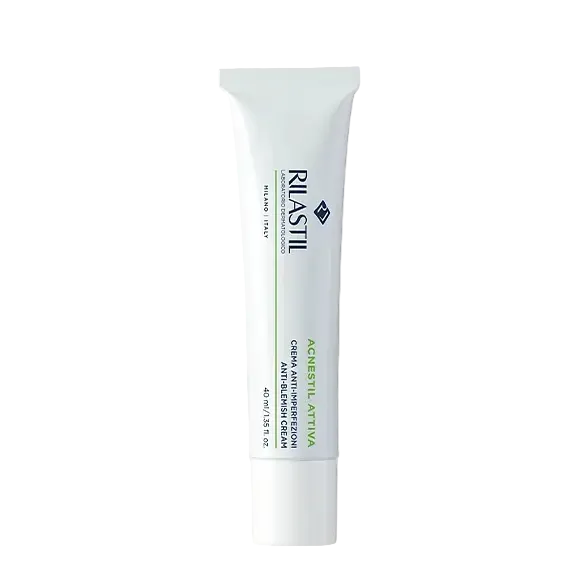 Rilastil Acnestil Attiva Anti-Blemish Cream for acne-prone oily and combination skin