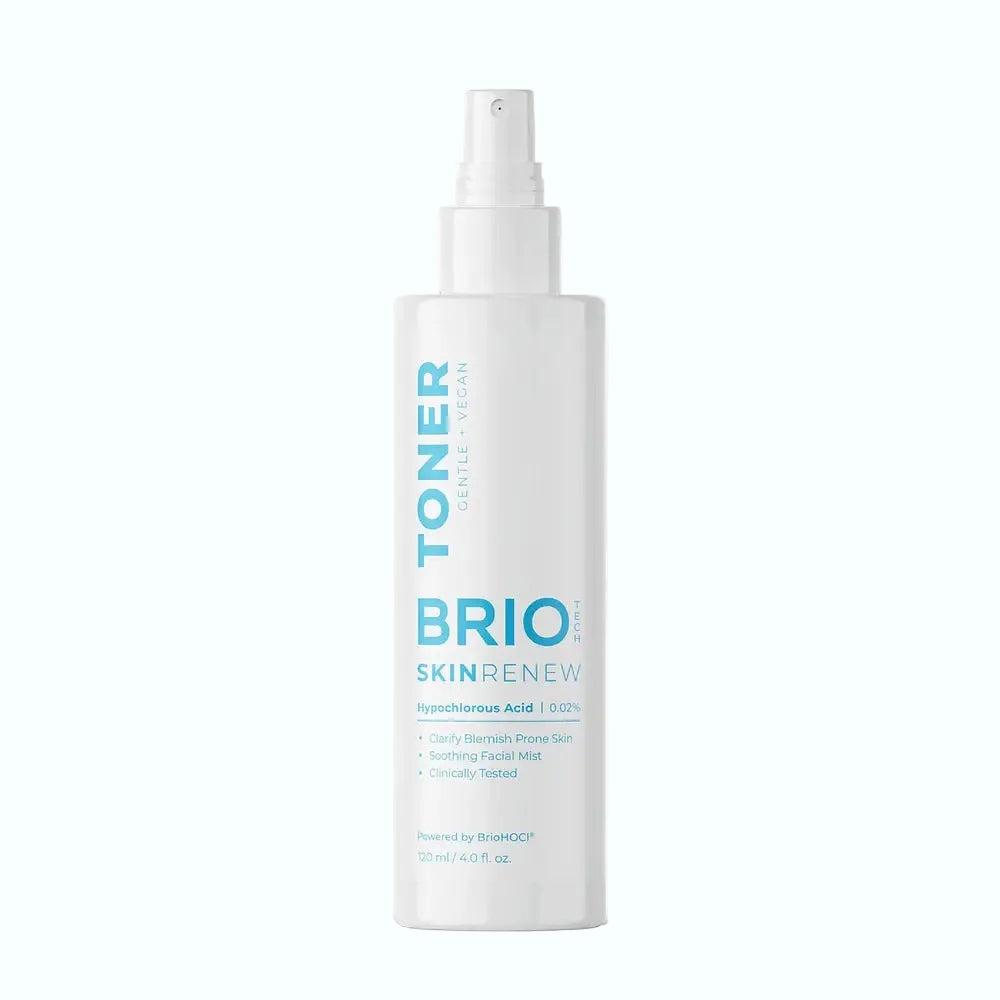 Briotech Skin Renew Toner with hypochlorous acid for acne-prone and sensitive skin calming and blemish control