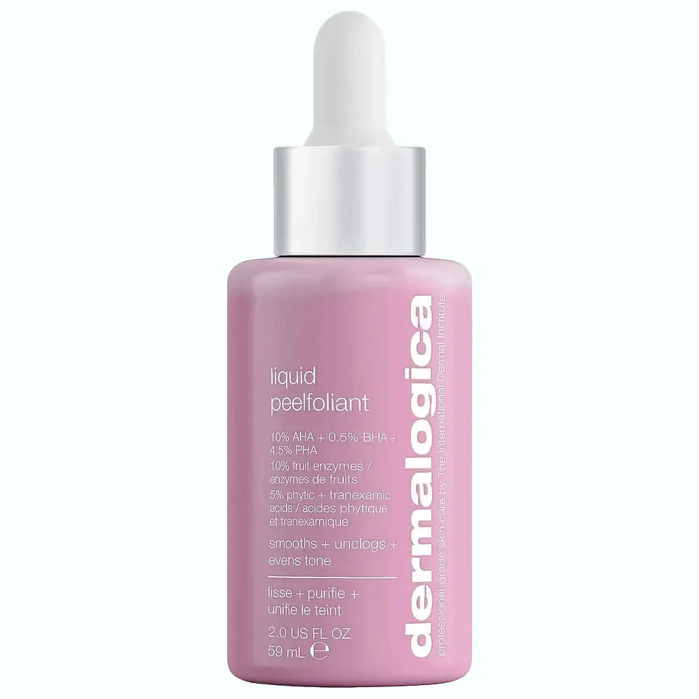 Dermalogica Liquid Peelfoliant with glycolic and lactic acid for exfoliation and brightening