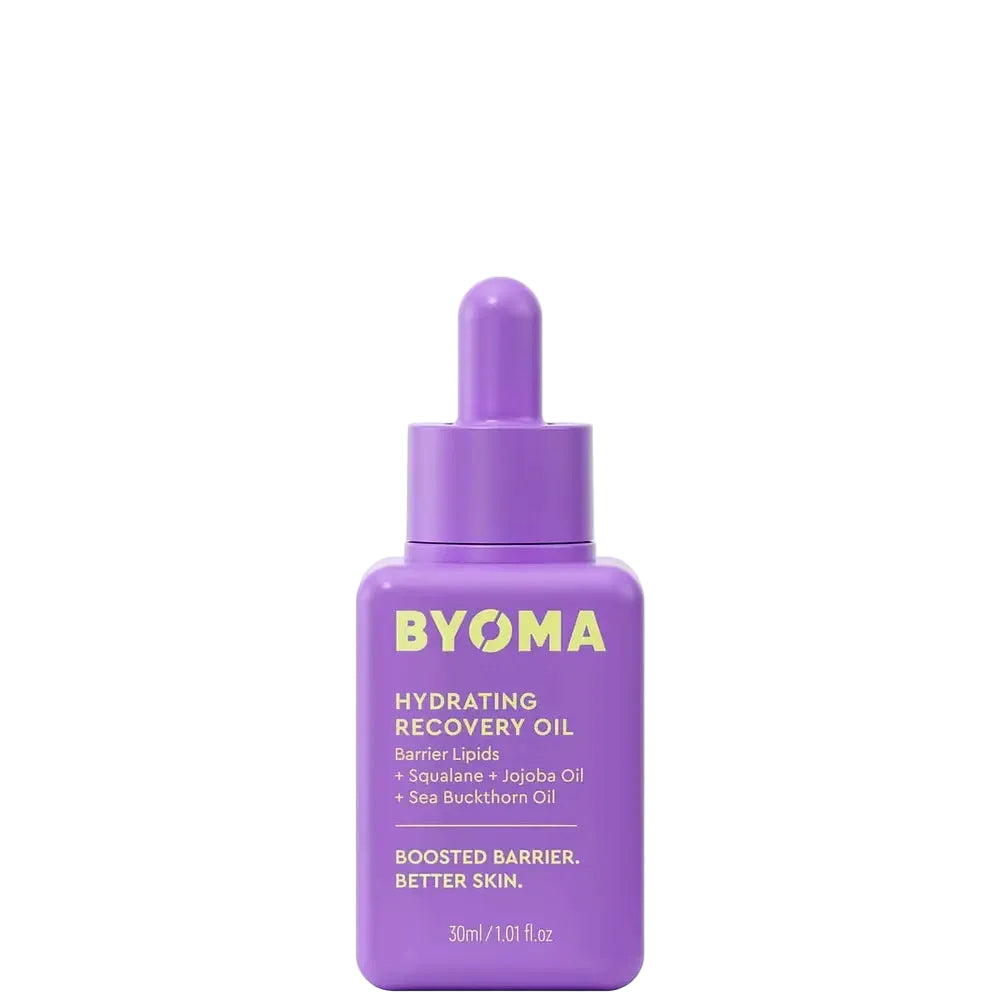 BYOMA Hydrating Recovery Oil with ceramides and squalane for barrier repair and hydration