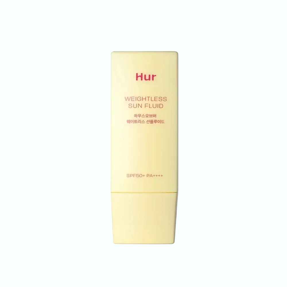 House of Hur Weightless Sun Fluid SPF 50+ for lightweight sun protection with yuzu and honey