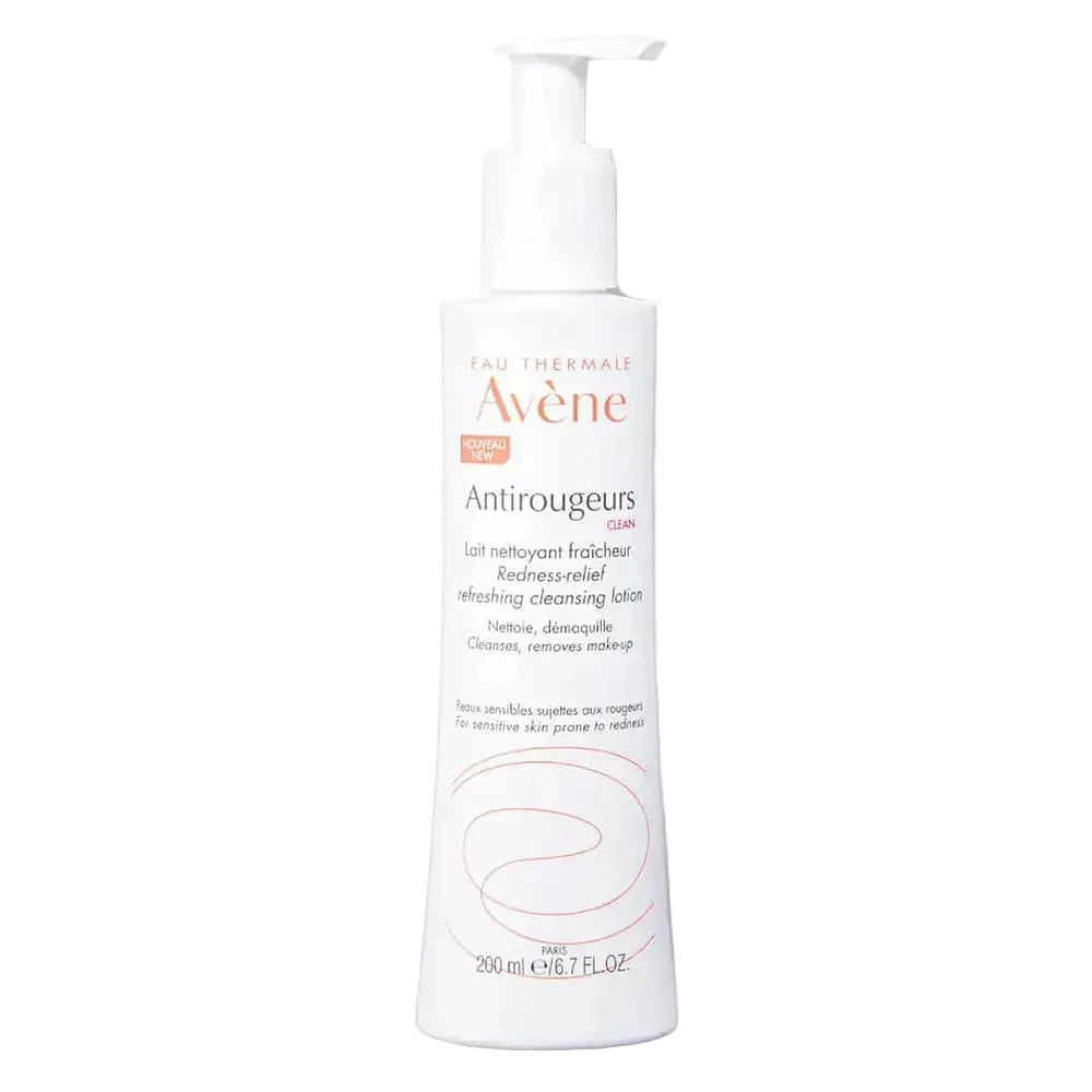Avène Antirougeurs Clean Soothing Cleansing Lotion for redness-prone and sensitive skin