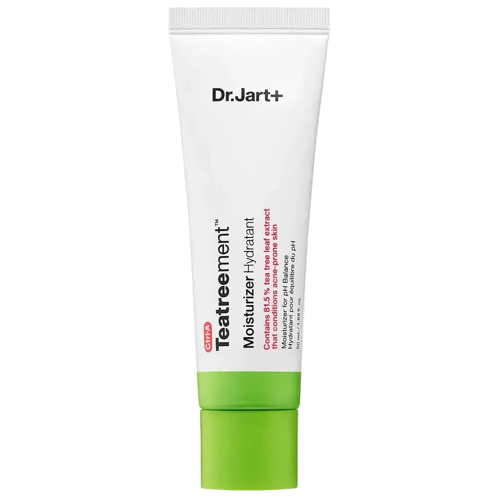 Dr. Jart+ Teatreement Moisturizer for oily and blemish-prone skin with tea tree and niacinamide