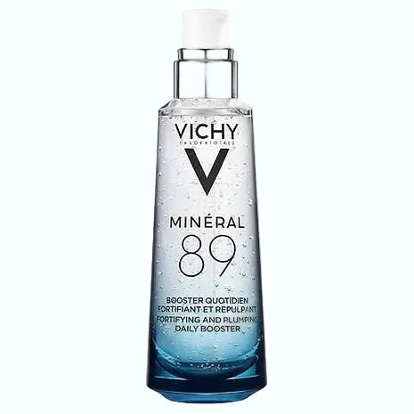 Vichy Mineral 89 hyaluronic acid serum for hydration and barrier strengthening with 89% volcanic water