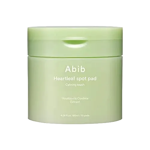Abib Heartleaf Spot Pad Calming Touch toner pads for sensitive acne-prone skin soothing and calming