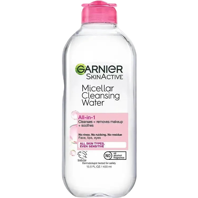 Garnier Micellar Cleansing Water All-in-1 gentle makeup remover for all skin types