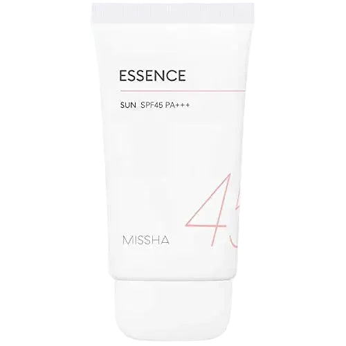 Missha All-Around Safe Block Essence Sun SPF45 PA+++ for lightweight UV protection and hydration