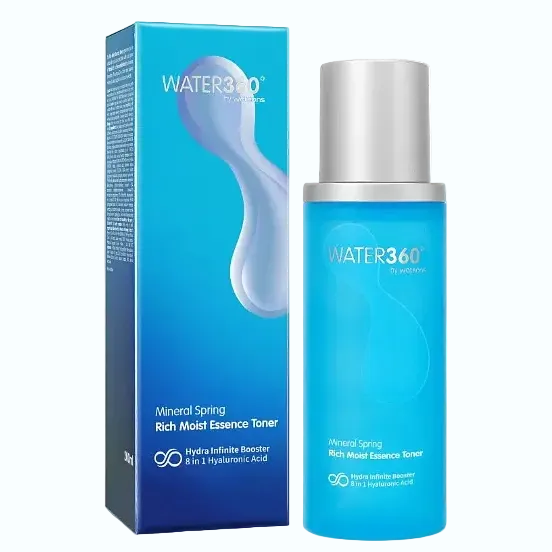 Water360 by Watsons Mineral Spring Rich Moist Essence Toner for deep hydration and barrier repair