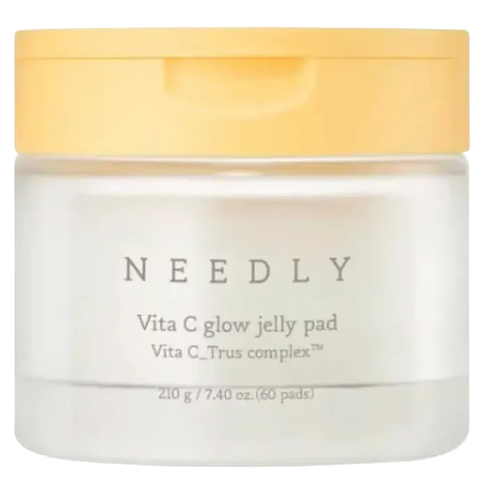Needly Vita C Glow Jelly Pad with Vitamin C complex for brightening and exfoliation