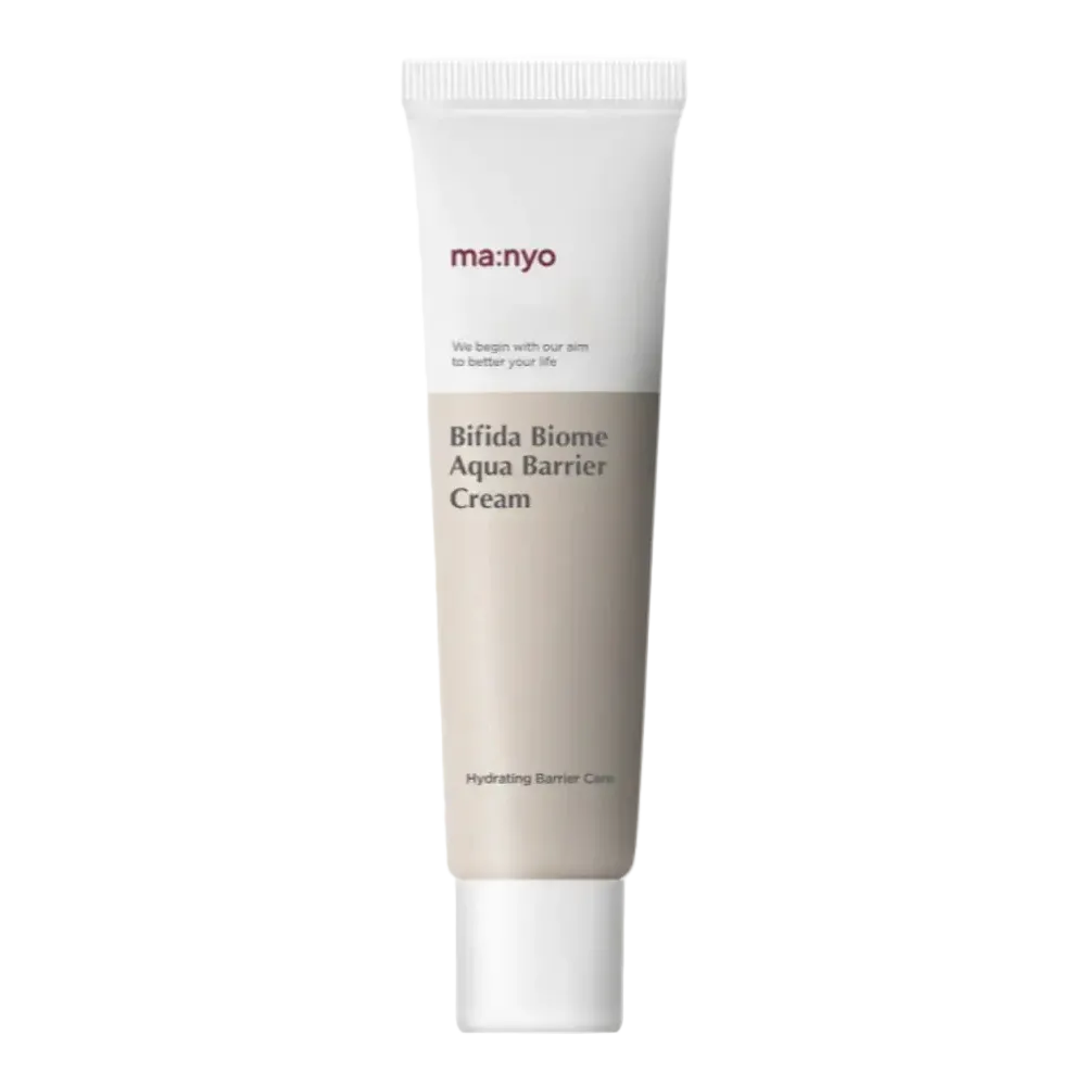 ma:nyo Bifida Biome Aqua Barrier Cream for hydration and skin barrier repair