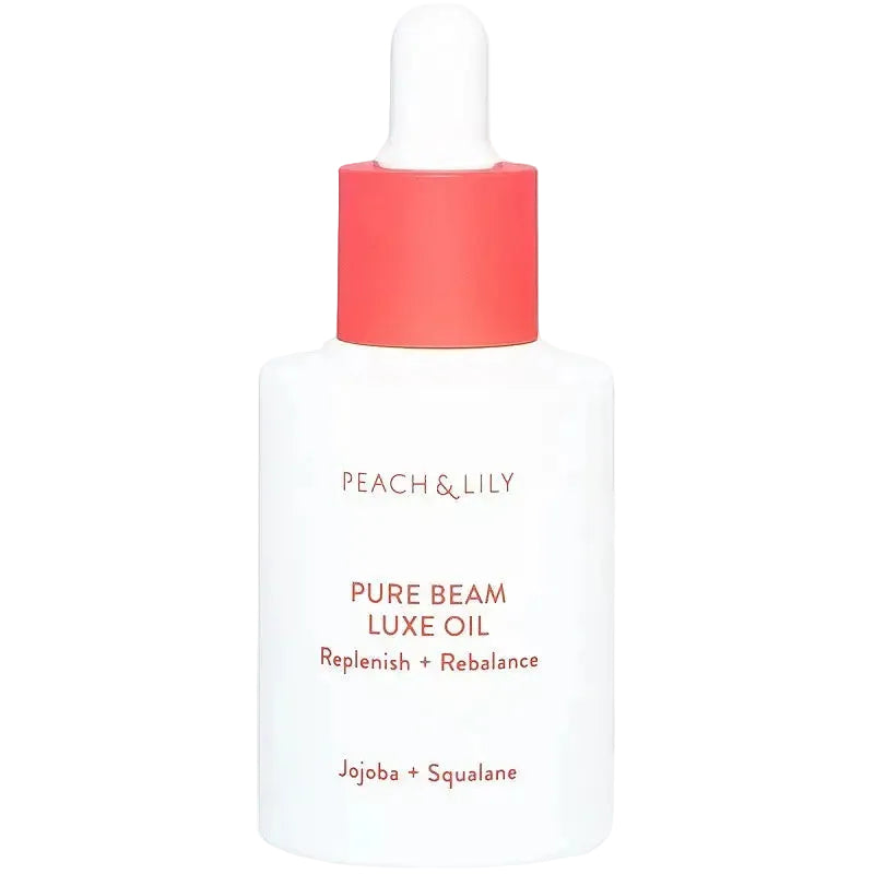 Peach & Lily Pure Beam Luxe Oil cold-pressed plant-based facial oil for hydration and barrier repair