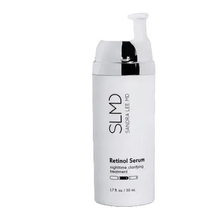 SLMD Retinol Serum with vitamin A for anti-aging, acne treatment and skin texture improvement