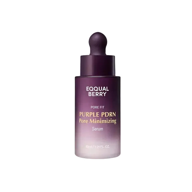 EQQUALBERRY Purple PDRN Pore Minimizing Serum for pore tightening and skin elasticity