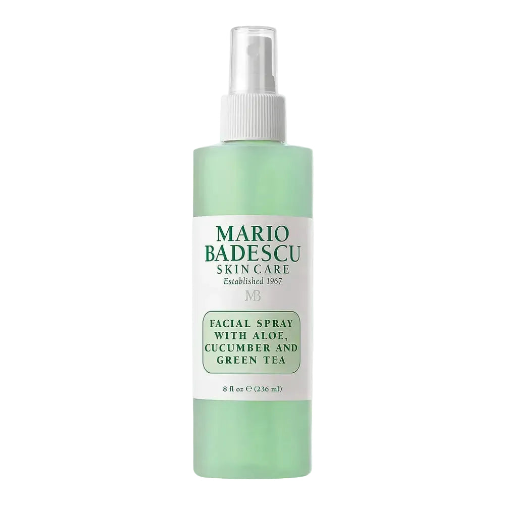Mario Badescu Facial Spray with Aloe, Cucumber and Green Tea for hydration and refreshing skin