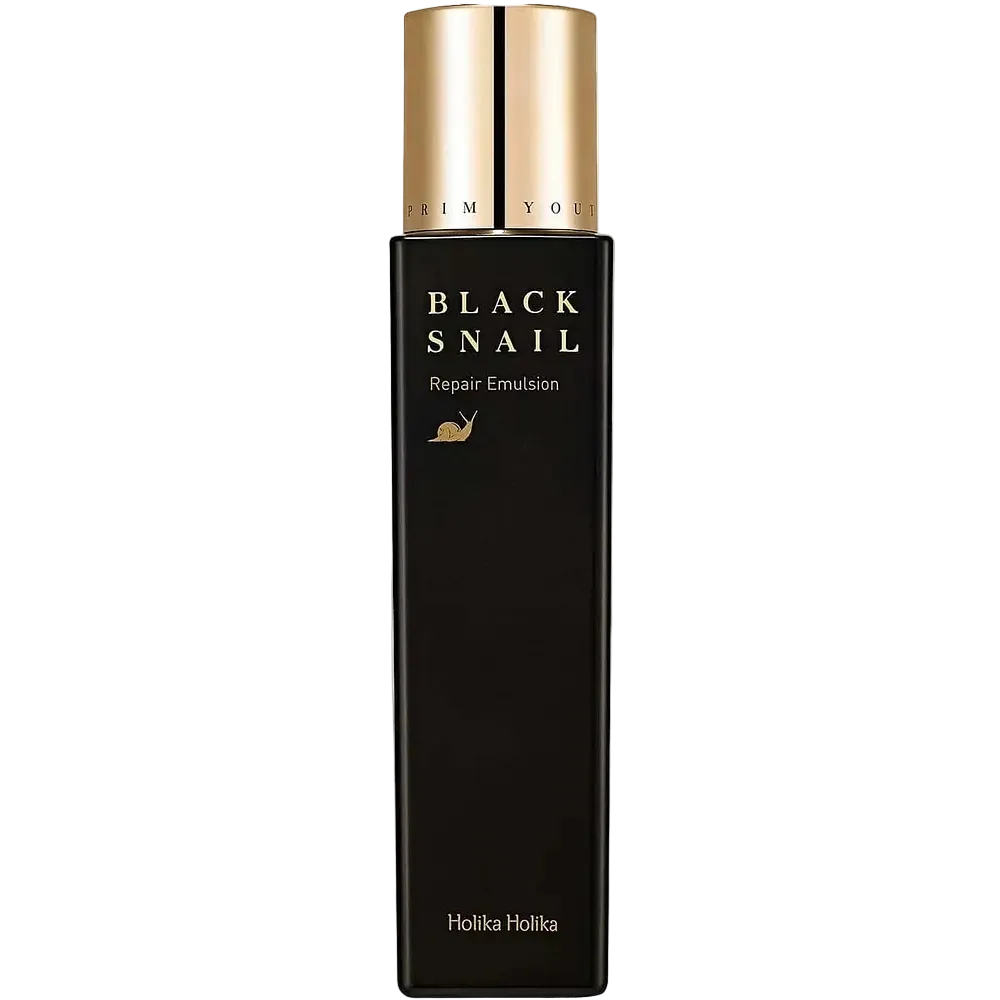 Holika Holika Prime Youth Black Snail Repair Emulsion anti-aging moisturizer for all skin types