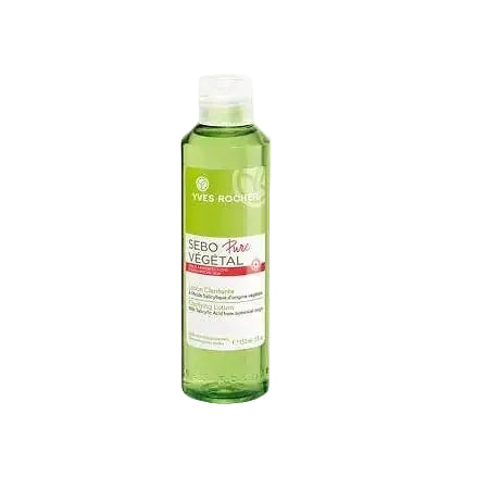 Yves Rocher Sebo Pure Végétal Face Clarifying Lotion with BHA for oily and acne-prone skin