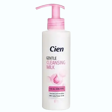 Cien Gentle Cleansing Milk for effective and mild facial cleansing for all skin types