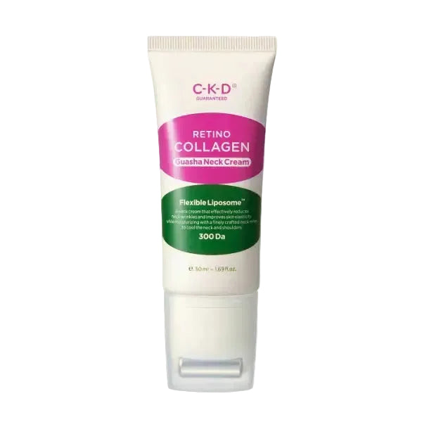 CKD GUARANTEED Retino Collagen Gua Sha Neck Cream firming anti-aging with retinal and collagen