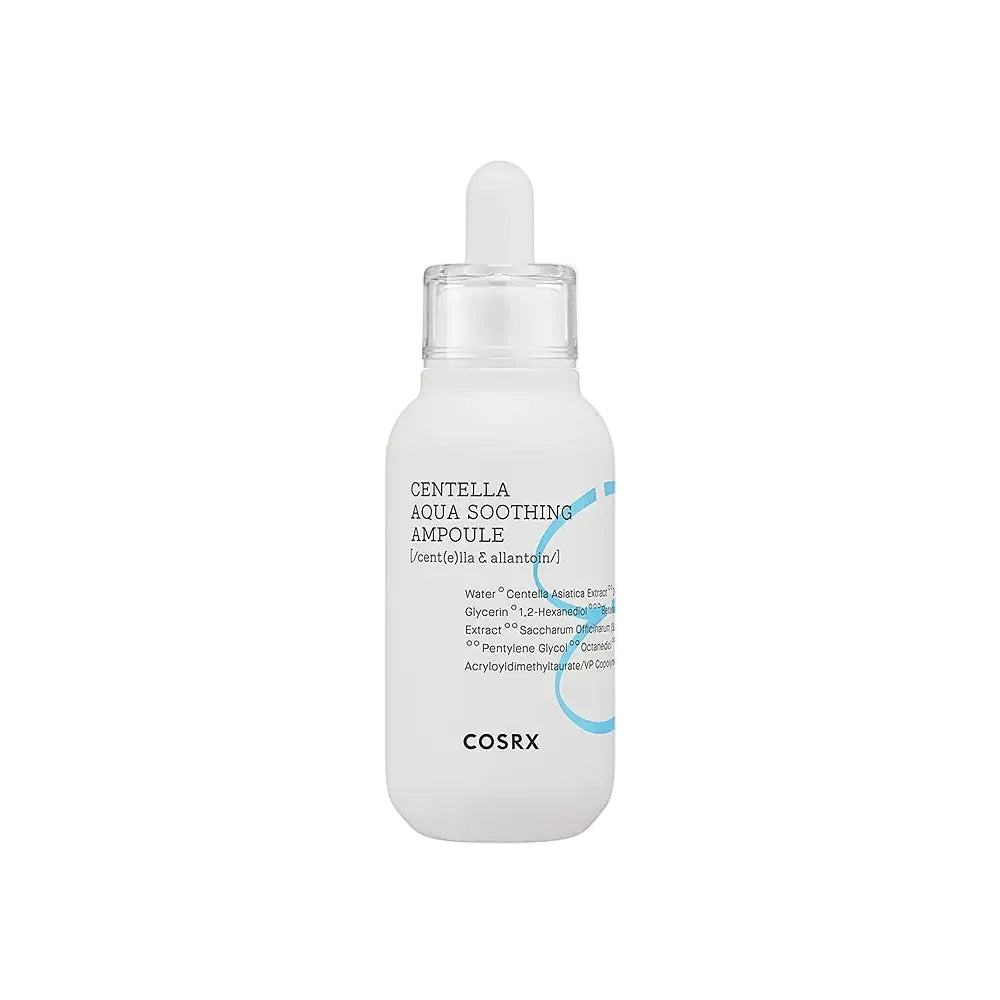 COSRX Hydrium Centella Aqua Soothing Ampoule for sensitive skin hydration and soothing