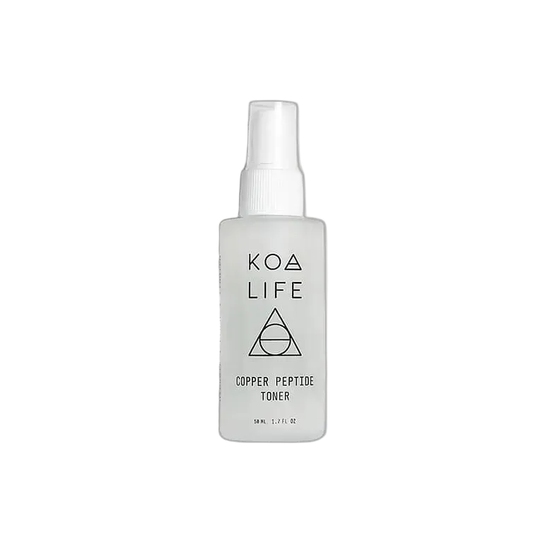 Koa Life Copper Peptide Toner for anti-aging, brightening and skin firmness