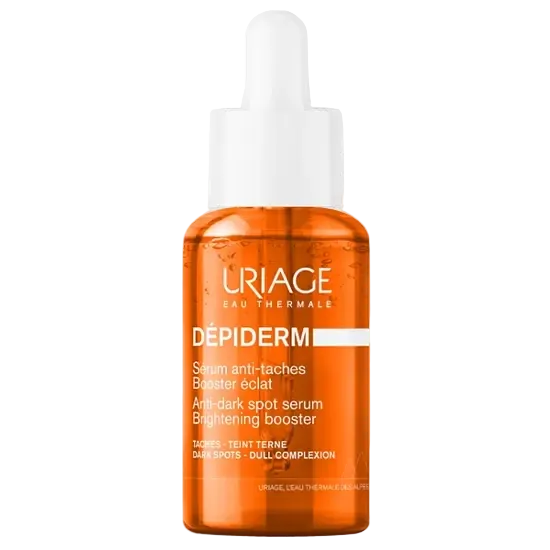 Uriage Dépiderm Anti-Dark Spot Brightening Booster Serum with Vitamin C and Niacinamide for dark spots