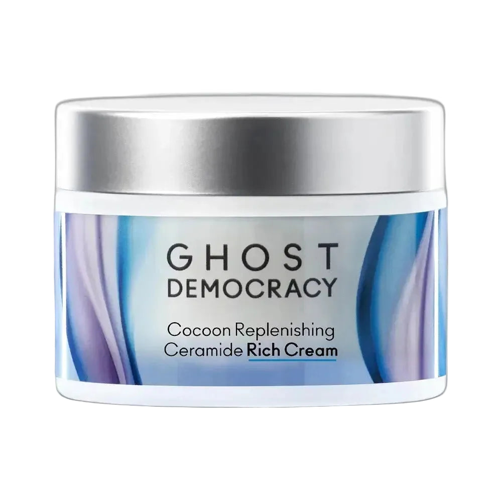 Ghost Democracy Cocoon Replenishing Ceramide Rich Cream for barrier repair and deep hydration