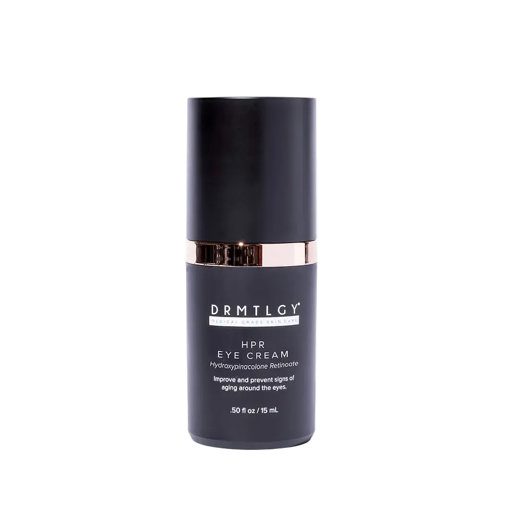DRMTLGY HPR Eye Cream with retinoid and peptides for fine lines, dark circles, and firmer under-eyes