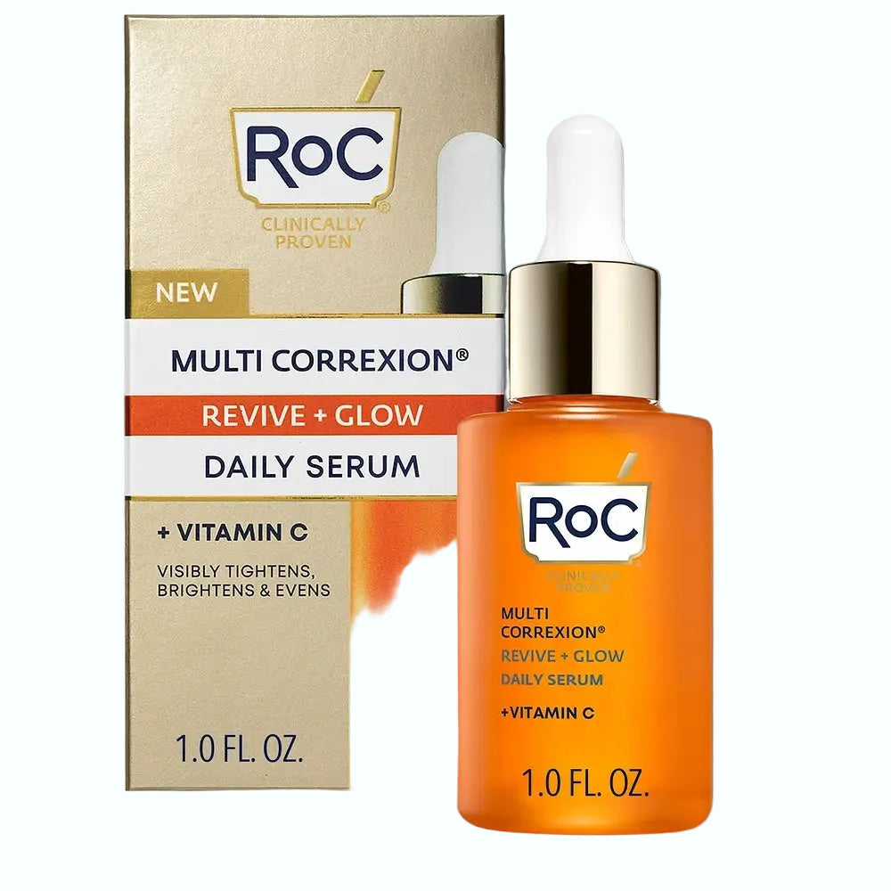 RoC Multi Correxion Revive and Glow Daily Serum with vitamin C for brightening and anti-aging