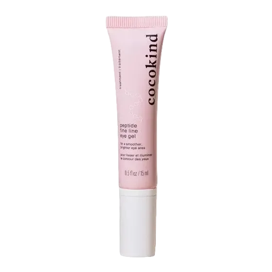 Cocokind Peptide Fine Line Eye Gel for smoothing fine lines and hydrating sensitive eye area