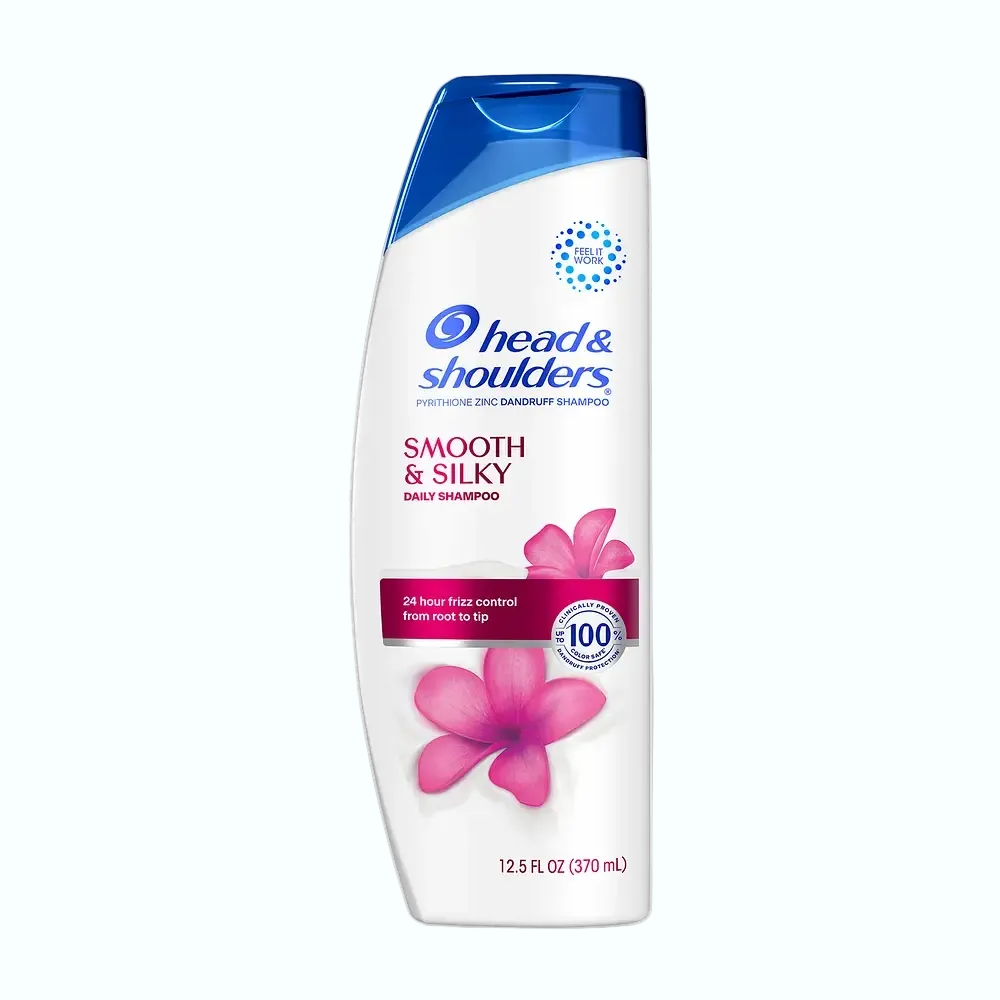 Head & Shoulders Smooth and Silky Anti-Dandruff Shampoo for flake-free hair and scalp care