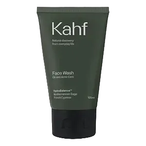 Kahf Oil and Acne Care Face Wash for men with oily and acne-prone skin with salicylic acid