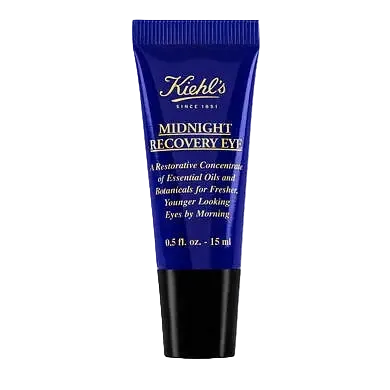 Kiehl's Midnight Recovery Eye cream for dark circles, puffiness and overnight eye area restoration