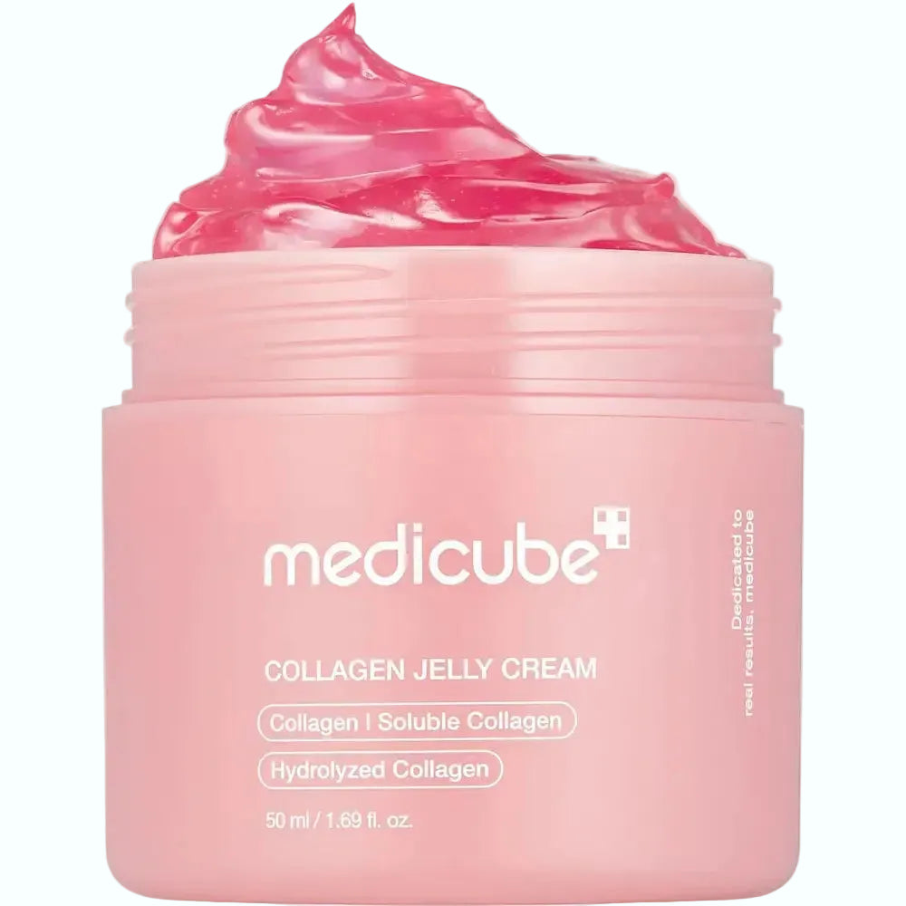 MediCube Collagen Jelly Cream collagen moisturizer with niacinamide for hydrating, brightening anti-aging care