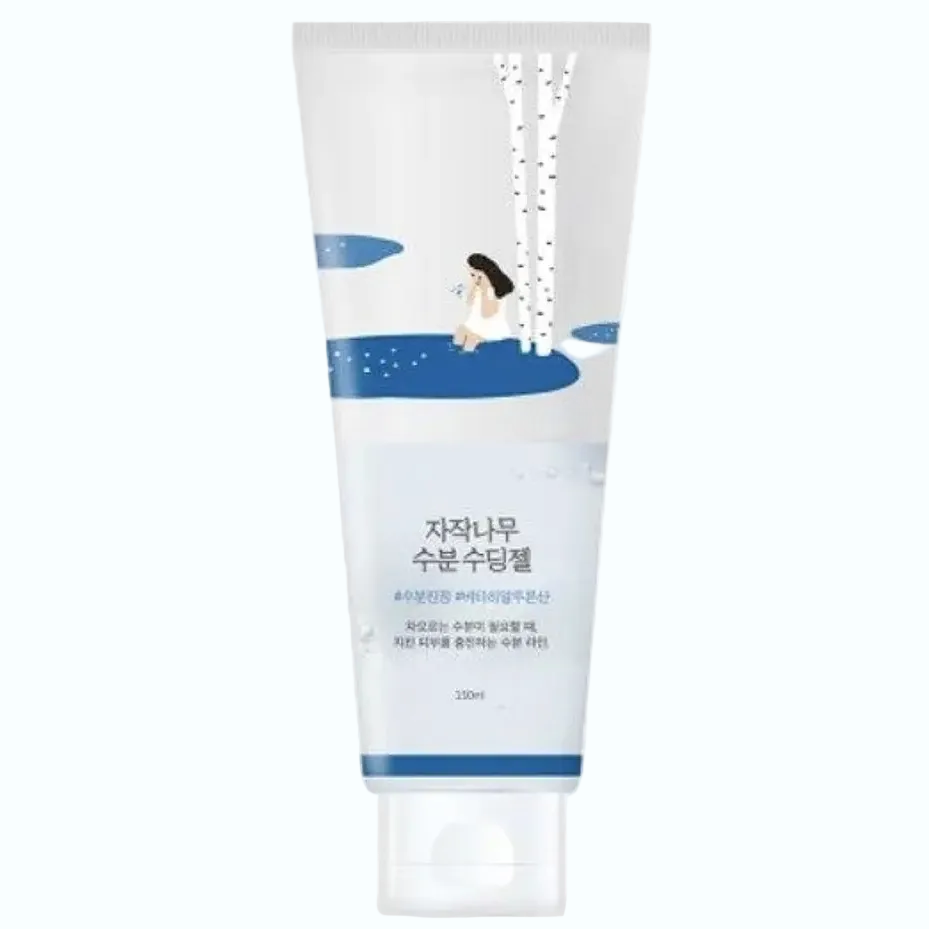 Round Lab Birch Juice Moisturizing Soothing Gel lightweight hydrating gel for sensitive and oily skin