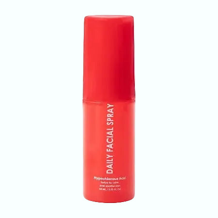 Five Below Daily Facial Spray with hypochlorous acid for calming and soothing sensitive skin