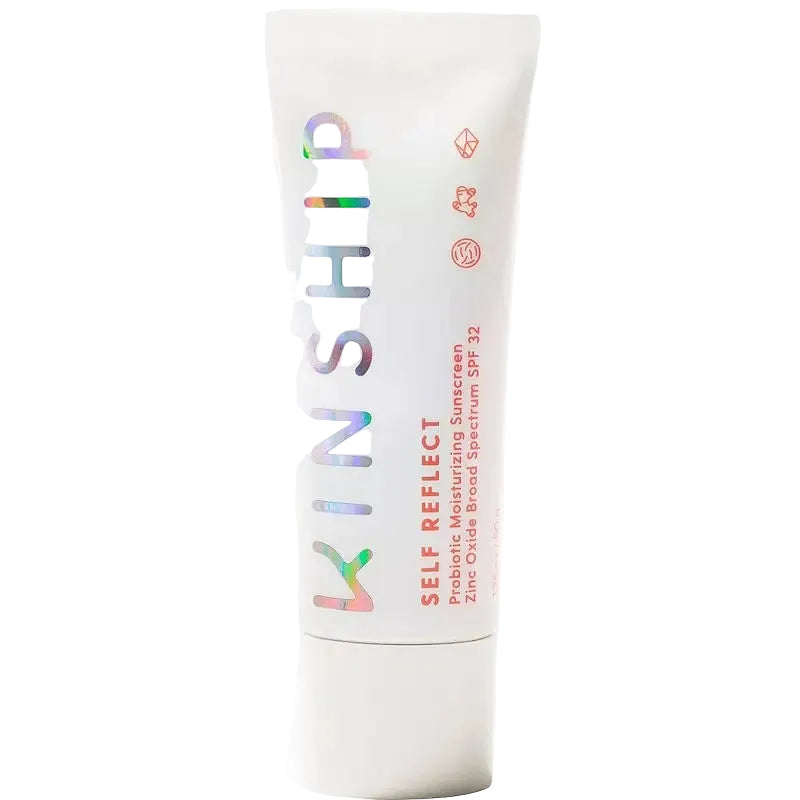 Kinship Self Reflect Probiotic Moisturizing Sunscreen Zinc Oxide SPF 32 for sensitive skin barrier protection