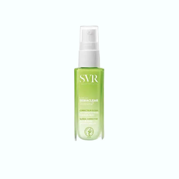 SVR Sebiaclear Serum with niacinamide and salicylic acid for acne-prone skin and pore refinement
