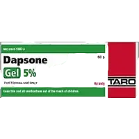 Taro Dapsone Gel 5% prescription topical treatment for acne vulgaris