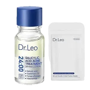 Dr.Leo Salicylic Acid Acne Treatment Drying Lotion for spot treatment and blemish control