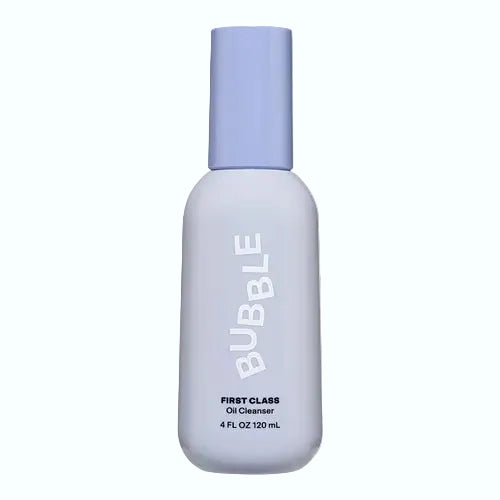 Bubble First Class Oil Cleanser for makeup removal and gentle cleansing on dry sensitive skin