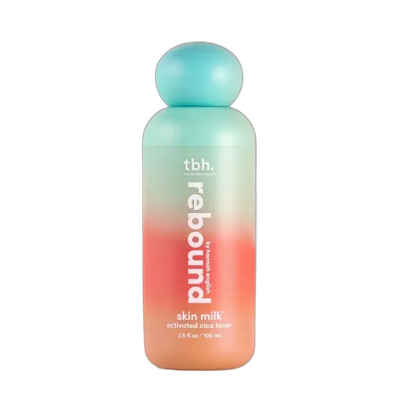 tbh. Rebound Skin Milk Activated Cica Toner hydrating milky toner for sensitive and dry skin barrier repair