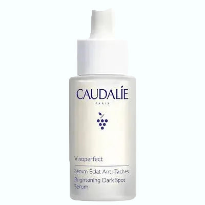 Caudalie Vinoperfect Brightening Dark Spot Serum for reducing dark spots and evening skin tone